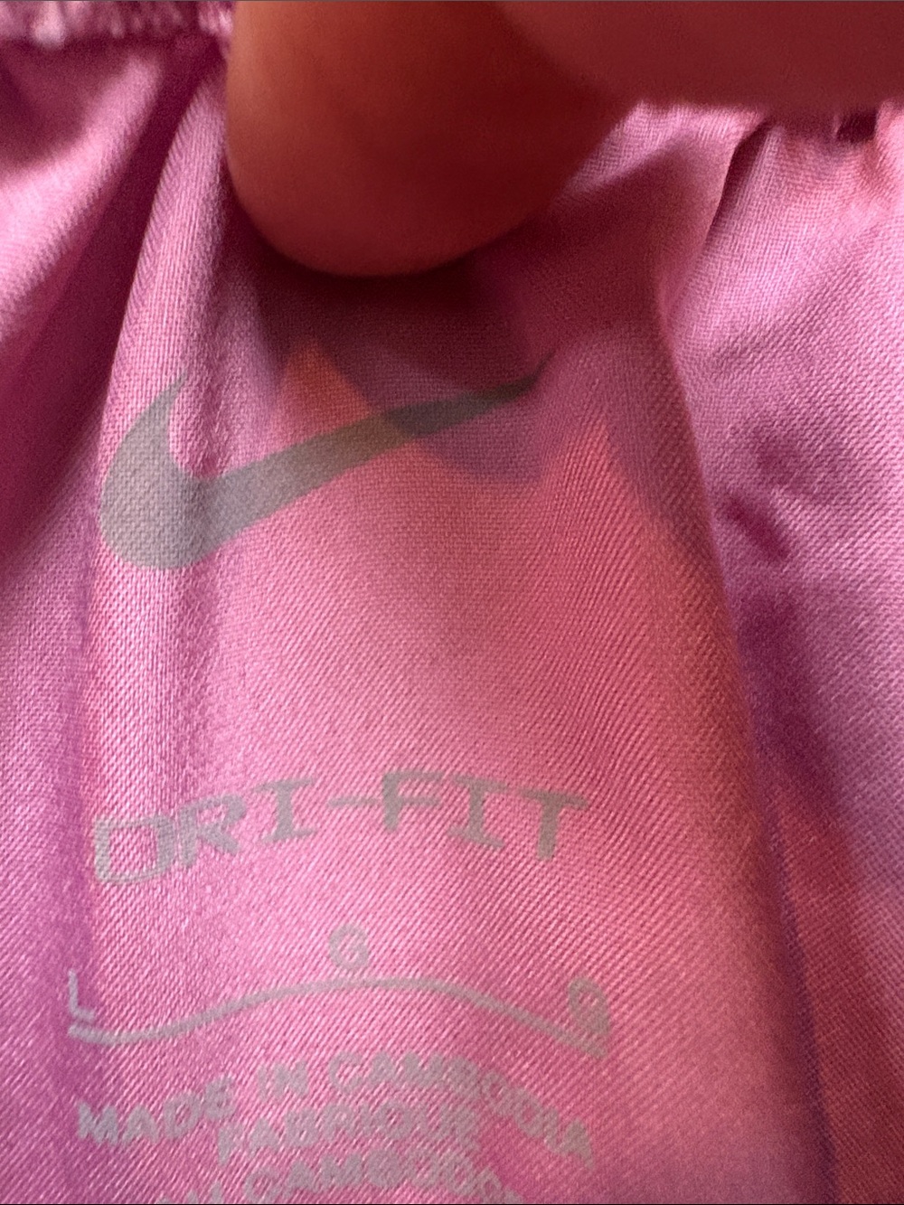 Boys Nike Pink Athletic Shorts - Picture 2 of 3